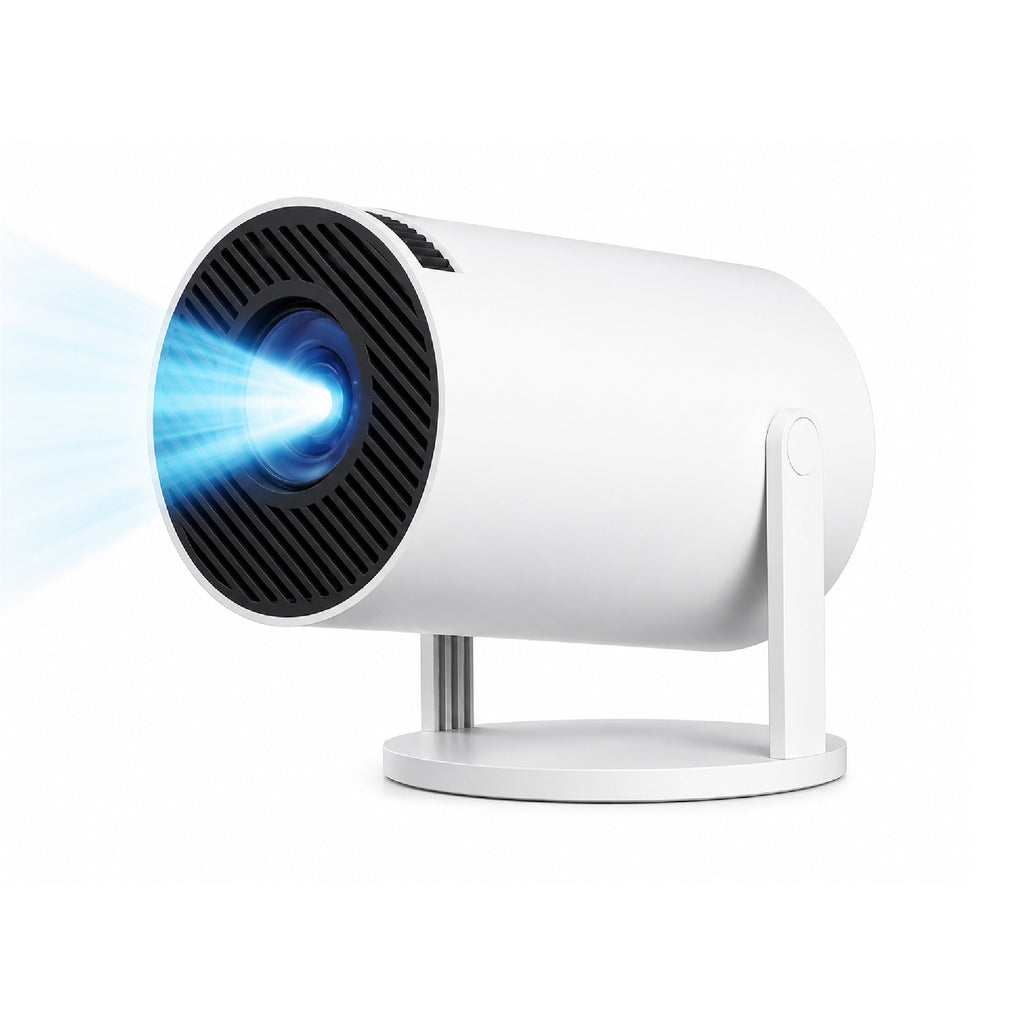 Compact Smart LED Projector – HD 720P Portable Projector with Wireless ...